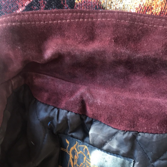 Vintage, Branded Garments, tasseled, suede fitted coat. - Picture 8 of 10